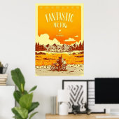 Poster M. Fox Fantastic Movie (Bureau à domicile)