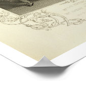 Poster M. G. V. Brooke en tant qu'Othello et James Bennet (Coin)