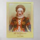 Poster M. Grimaldi en clown (Devant)