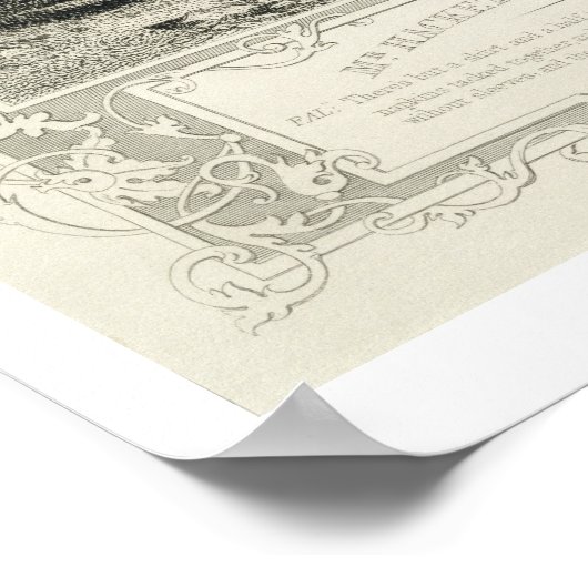 Poster M. Hackett en tant que Falstaff, dans Henry IV (Pa (Coin)