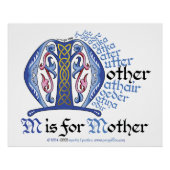 Poster "M is for Mother" (Devant)