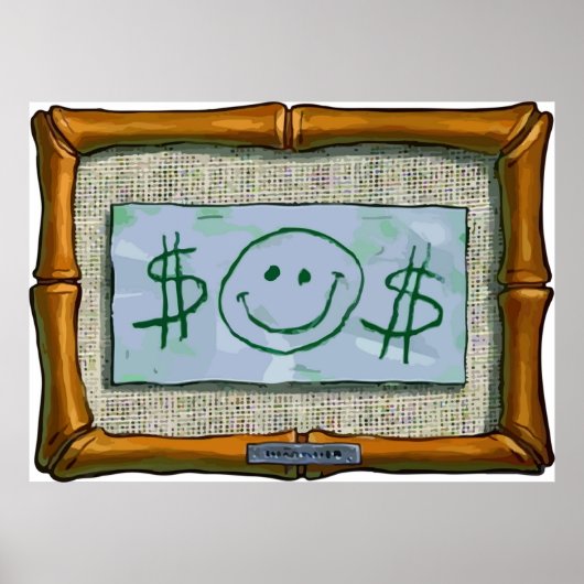 Poster M. Krabs, premier dollar (Devant)