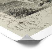 Poster M. Macready en tant que Macbeth, Acte I Scène 3, d (Coin)