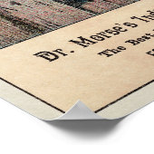 Poster M. Morse Carte de commerce de chats no 2 (de 4) (Coin)