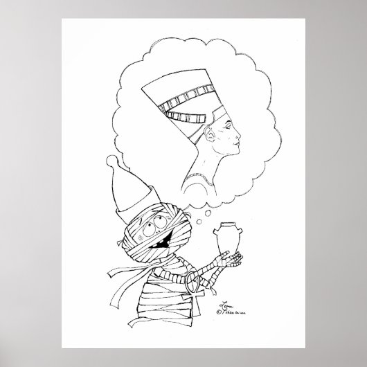 Poster M. Mummific dans l'amour (Devant)