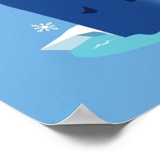 Poster M. Narwhal | Au revoir, J'Espère Que Tu Trouveras  (Coin)