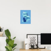 Poster M. Narwhal | Au revoir, J'Espère Que Tu Trouveras  (Bureau à domicile)