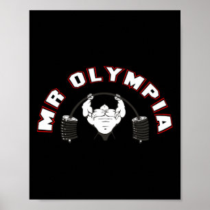 Poster M. Olympia Pour Hommes Femmes Fitness Bodybuilding