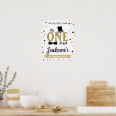 Poster M. Onederful fête de premier anniversaire signe de (Cuisine)