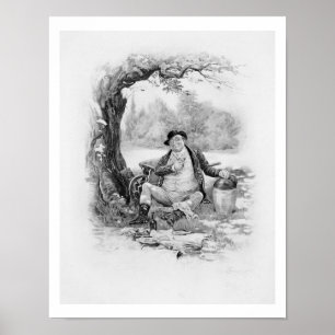 Poster M. Pickwick, de 'Charles Dickens : Un bavardage