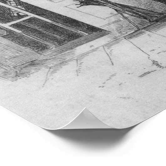 Poster M. Pickwick et Sam dans le bureau du procureur (Coin)