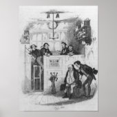 Poster M. Pickwick et Sam dans le bureau du procureur (Devant)
