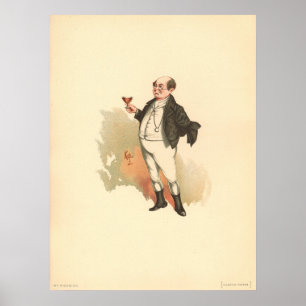Poster M. Pickwick, par Kyd, Dickens' The Pickwick Papers