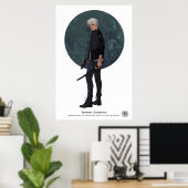 Poster M&S Simon Strong - Art de Mona Finden (Bureau à domicile)