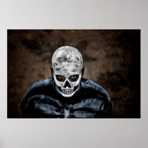 Poster "M. Skullhead" par Andrew Gettler