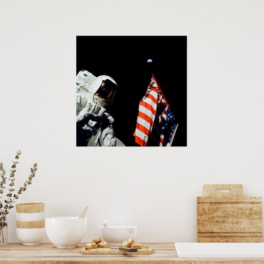 Poster M. Space Man (Cuisine)