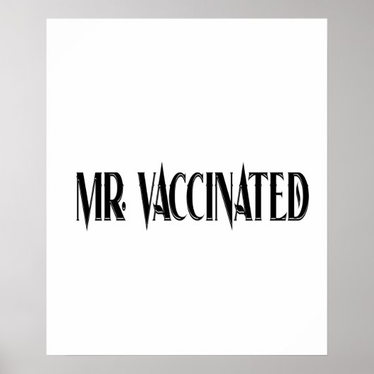 Poster M. Vacciné (Devant)