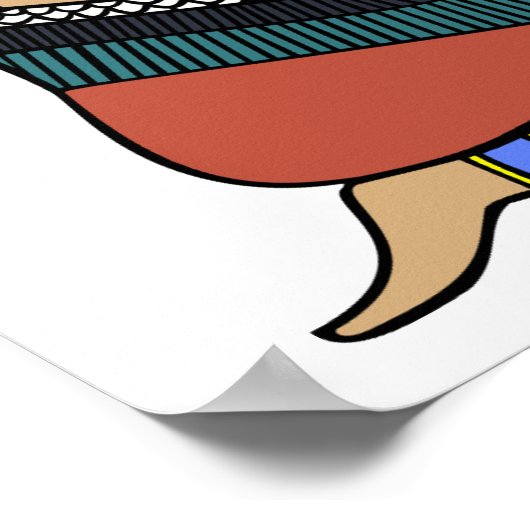 Poster Ma’at (déesse égyptienne) (Coin)