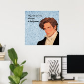 Poster Ma bonne opinion, une fois perdue, est perdue pour (Bureau à domicile)