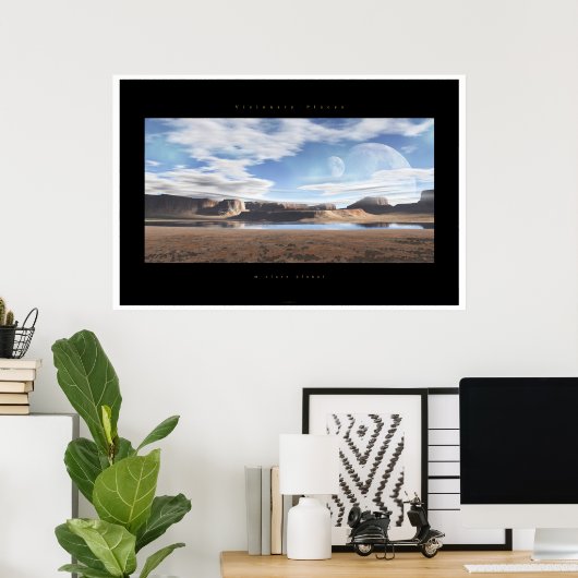 Poster ma classe planète (Bureau à domicile)