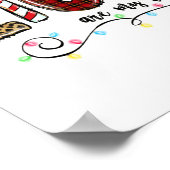 Poster Ma Couleur Préférée Est Les Lumières De Noël (Coin)