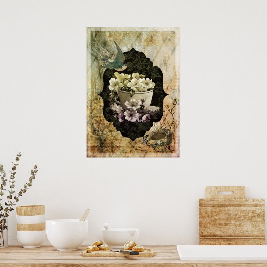 Poster Ma coupe de thé (Cuisine)