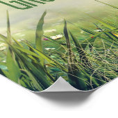 Poster "Ma créativité grandit" Motivation Affirmation (Coin)