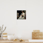 Poster Ma Dame Et Son Chiot (Cuisine)