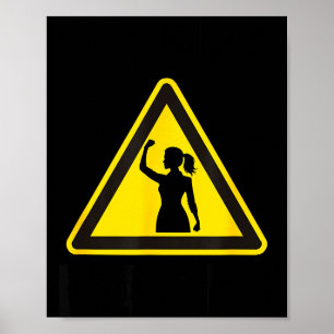 Poster Ma femme me bat drôle mari femme citation humour m