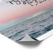 Poster Ma grâce est suffisante (2 Corinthiens 12:9) (Coin)