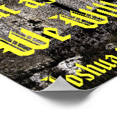 Poster Ma Maison. (Coin)