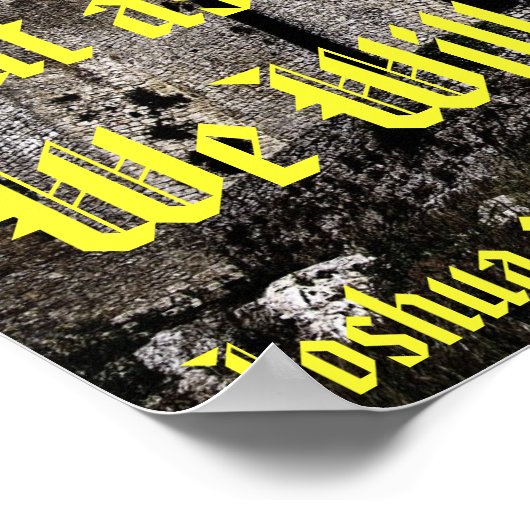 Poster Ma Maison. (Coin)