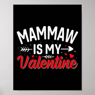 Poster Ma Mammaw est ma Saint-Valentin Drôles de garçons