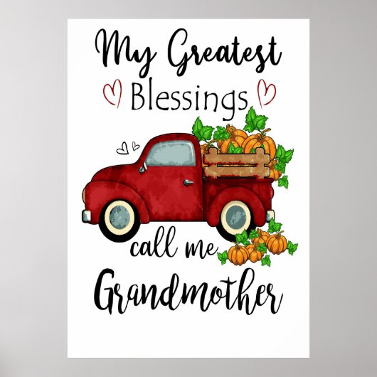 Poster Ma Mère Mes Plus Grandes Bénédictions Appelez-Moi (Devant)
