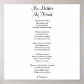 POSTER MA MÈRE MON AMI (Devant)