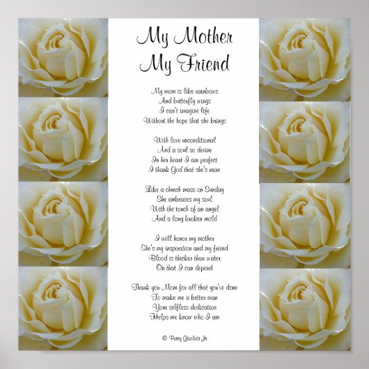 POSTER MA MÈRE MON AMI (Devant)