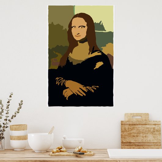 Poster Ma Mona Lisa (Cuisine)