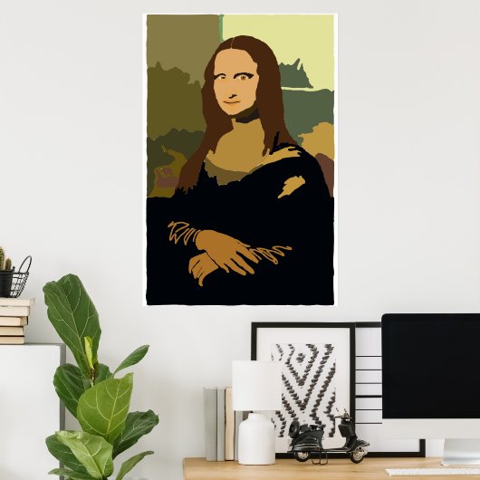 Poster Ma Mona Lisa (Bureau à domicile)