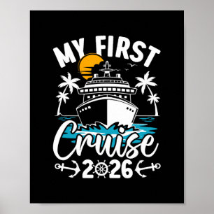 Poster Ma première croisière 2026 Vacances en famille mig