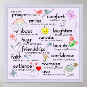 Poster Ma Prière Pour Vous