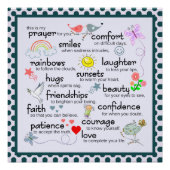 Poster Ma Prière Pour Vous (Devant)