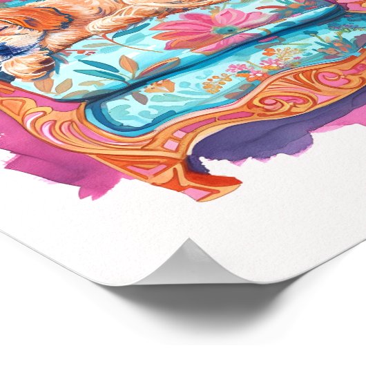 Poster Ma propre chaise 🐶 (Coin)