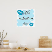 Poster Mä rakastan sua - Finnois Je vous aime (Cuisine)