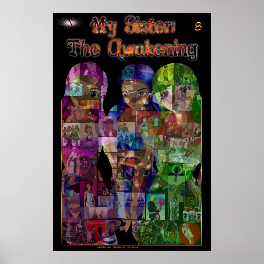 Poster Ma soeur l'éveil : La couverture finale (Devant)