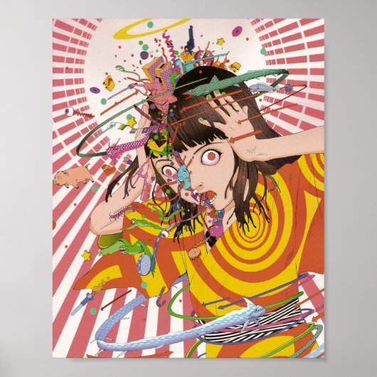 Poster Ma tête est pleine de bite (Devant)