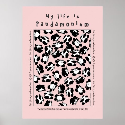 Poster Ma vie est panda-monium (Devant)
