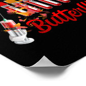 Poster Ma Vie Est Tout Arc En Ciel Et Papillons Phlebotom (Coin)