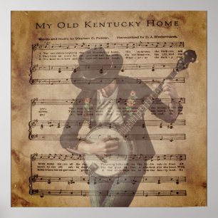 POSTER MA VIEILLE MAISON KENTUCKY*