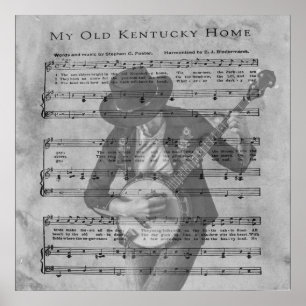 POSTER MA VIEILLE MAISON KENTUCKY*