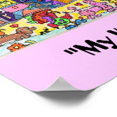 Poster "Ma ville de Kinda" (Coin)